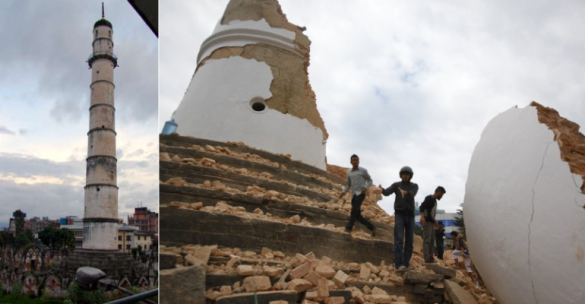 Nepal before after1
